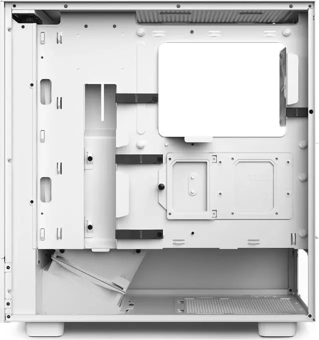 Alt view image 19 of 20 - NZXT H Series H5 (2023) Flow RGB Edition ATX Mid Tower Chassis White Color-CC-H51FW-R1
