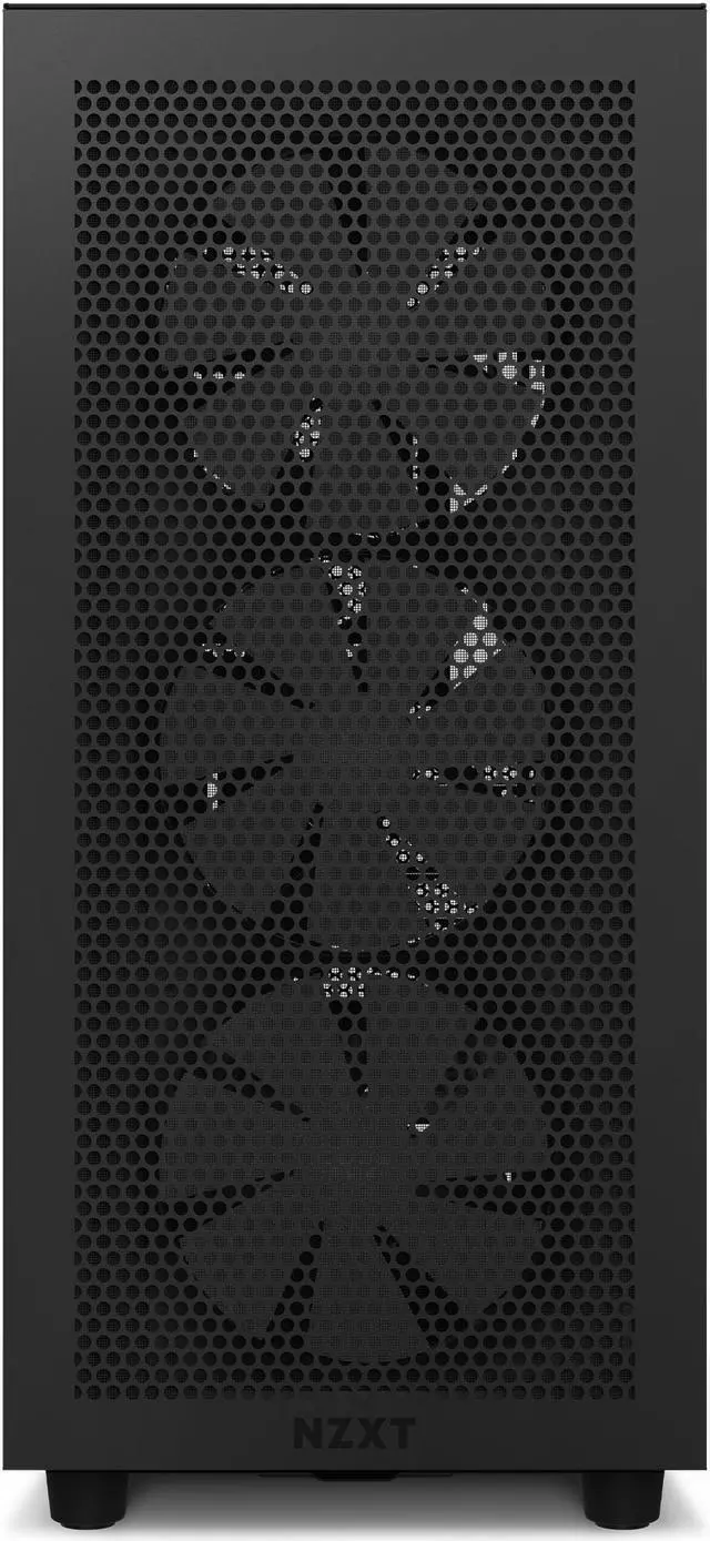 Alt view image 14 of 20 - NZXT H Series H7 (2023) Flow RGB Edition ATX Mid Tower Chassis Black Color-CM-H71FB-R1