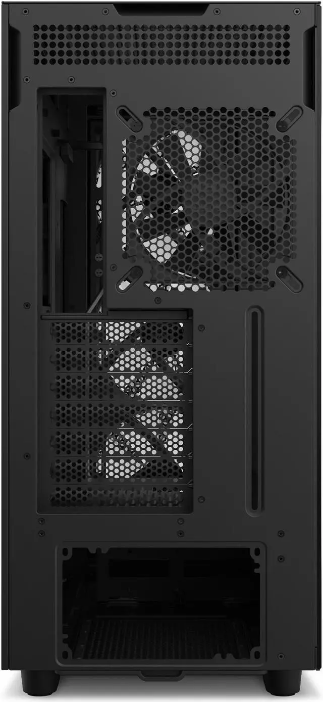 Alt view image 16 of 20 - NZXT H Series H7 (2023) Flow RGB Edition ATX Mid Tower Chassis Black Color-CM-H71FB-R1