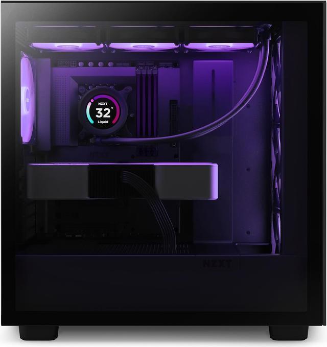 Alt view image 11 of 14 - NZXT H Series H7 (2023) Elite Edition ATX Mid Tower Chassis Black color-CM-H71EB-02
