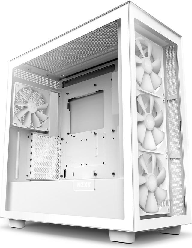 NZXT H1 CA-H16WR-W1-US Matte White SGCC Steel / Tempered