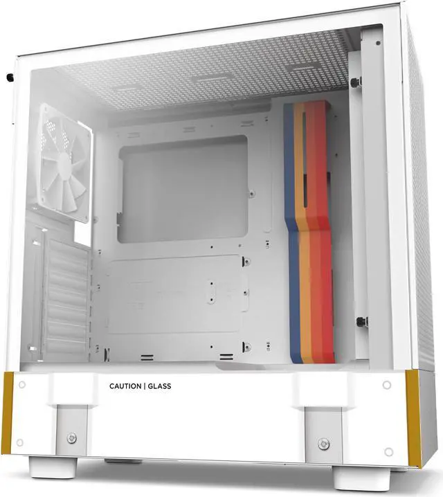 Alt view image 4 of 17 - NZXT H5 Flow  Starfield Compact Mid-Tower Airflow Case-CC-H51FW-SF-FS
