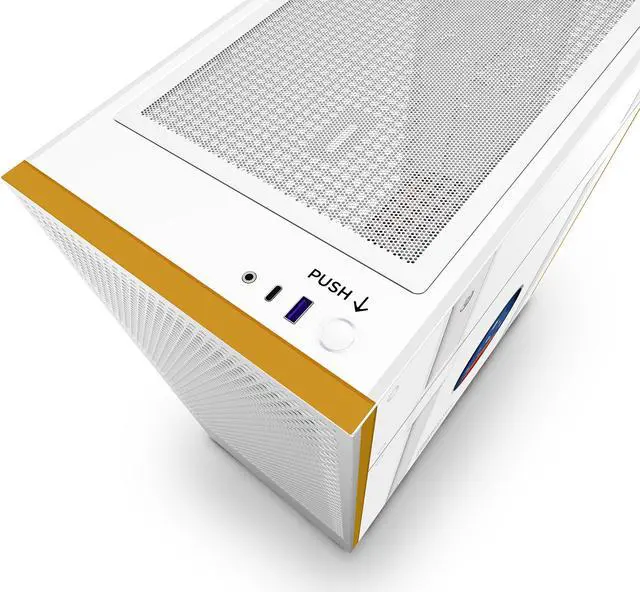 Alt view image 7 of 17 - NZXT H5 Flow  Starfield Compact Mid-Tower Airflow Case-CC-H51FW-SF-FS
