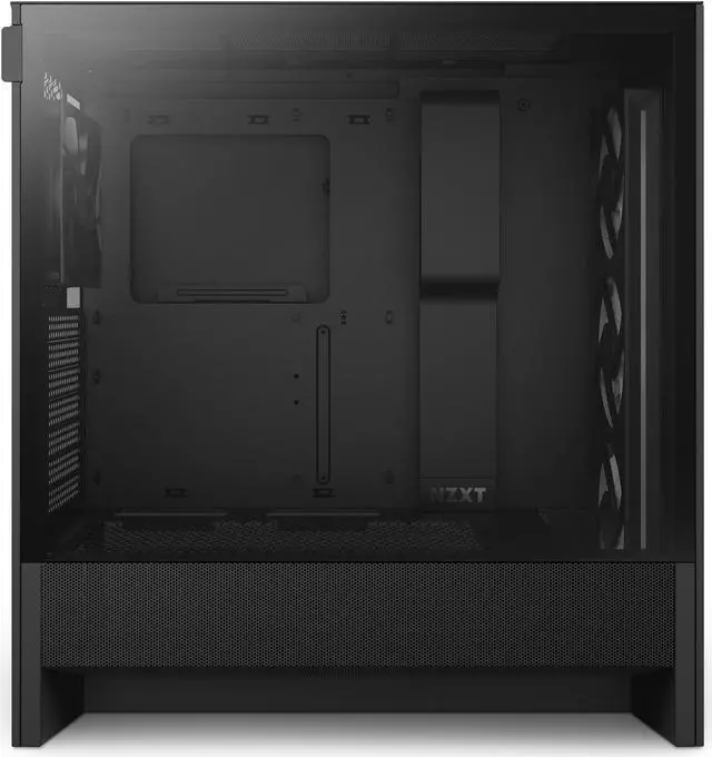 Alt view image 5 of 13 - NZXT H Series H5 Flow 2024 RGB Edition ATX Mid Tower Chassis All Black Color