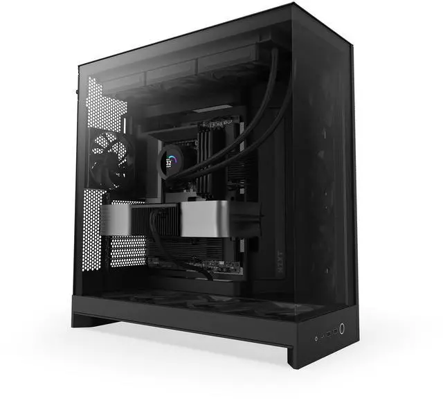 Main image of NZXT H9 Flow (2025) CM-H92FW-01 Large Dual-Chamber ATX Mid-Tower - Black