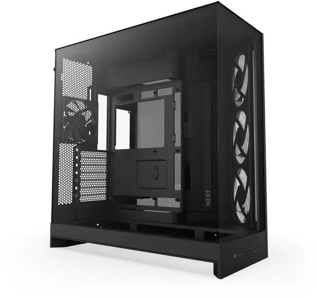 Alt view image 6 of 11 - NZXT CM-H92FB-R1 Black tinted tempered glass Mid-Tower Case (Computer Cases - ATX Form)