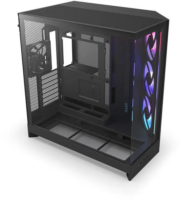 Alt view image 4 of 11 - NZXT CM-H92FB-R1 Black tinted tempered glass Mid-Tower Case (Computer Cases - ATX Form)