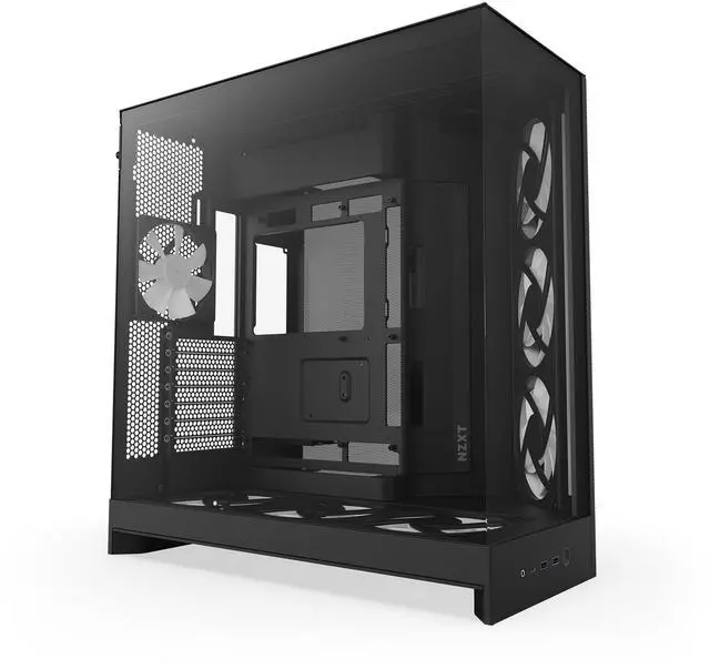 Alt view image 6 of 14 - NZXT CM-H92FB-P1 Black tinted tempered glass Mid-Tower Case (Computer Cases - ATX Form)