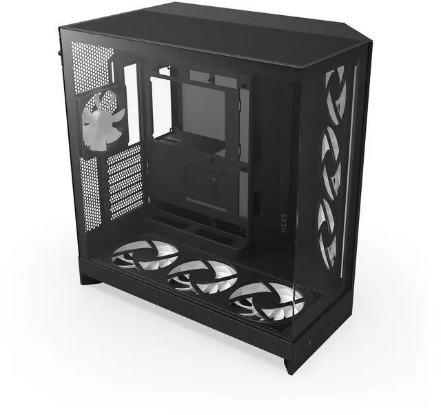 Alt view image 10 of 14 - NZXT CM-H92FB-P1 Black tinted tempered glass Mid-Tower Case (Computer Cases - ATX Form)