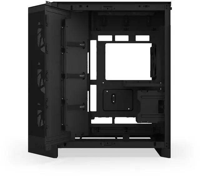 Alt view image 14 of 14 - NZXT CM-H92FB-P1 Black tinted tempered glass Mid-Tower Case (Computer Cases - ATX Form)