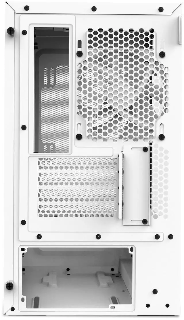 Alt view image 9 of 13 - NZXT CCC-H31FW-01White SGCC / Tempered Glass Micro ATX Cases Case  (Computer Cases - ATX Form)