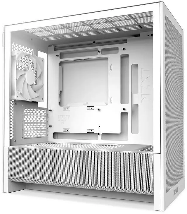 Alt view image 2 of 13 - NZXT CCC-H31FW-01White SGCC / Tempered Glass Micro ATX Cases Case  (Computer Cases - ATX Form)