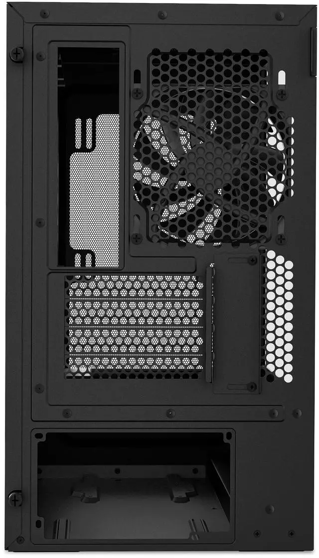 Alt view image 7 of 13 - NZXT CC-H31FB-01 Black tinted tempered glass Micro ATX Cases Case  (Computer Cases - ATX Form)