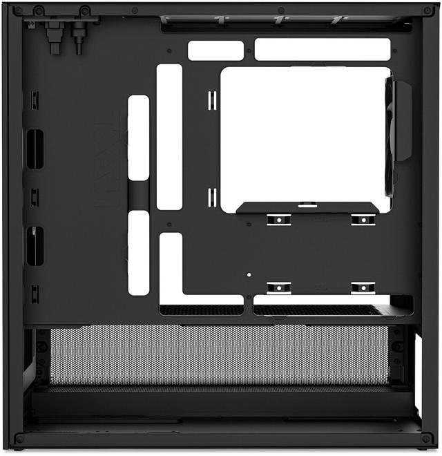 Alt view image 9 of 13 - NZXT CC-H31FB-01 Black tinted tempered glass Micro ATX Cases Case  (Computer Cases - ATX Form)
