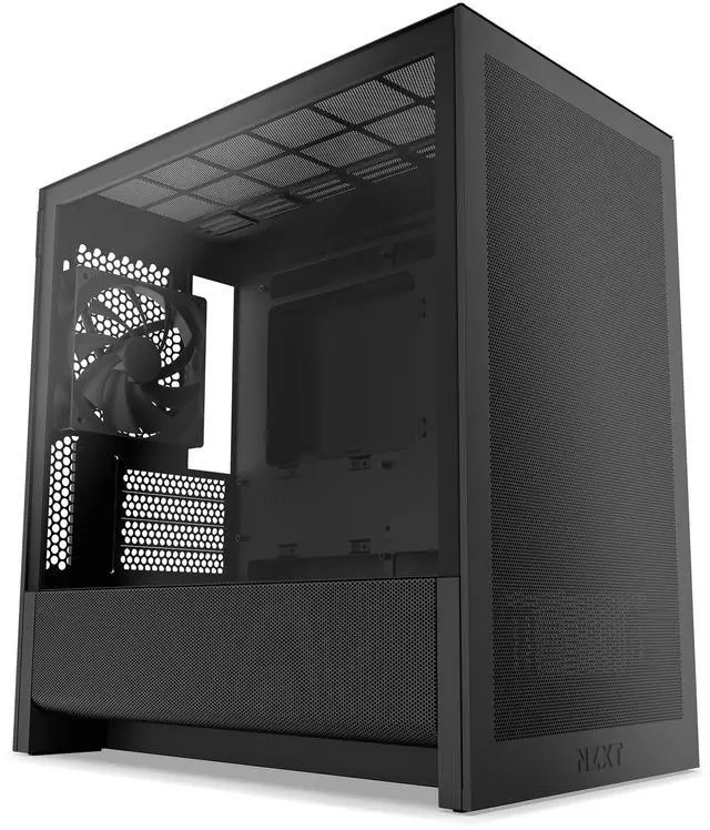 Alt view image 3 of 13 - NZXT CC-H31FB-01 Black tinted tempered glass Micro ATX Cases Case  (Computer Cases - ATX Form)
