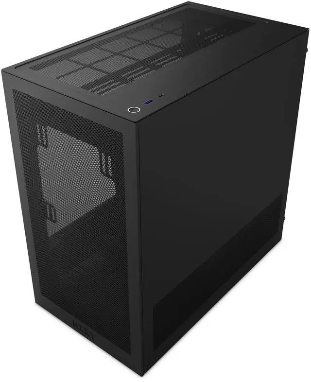 Alt view image 5 of 13 - NZXT CC-H31FB-01 Black tinted tempered glass Micro ATX Cases Case  (Computer Cases - ATX Form)