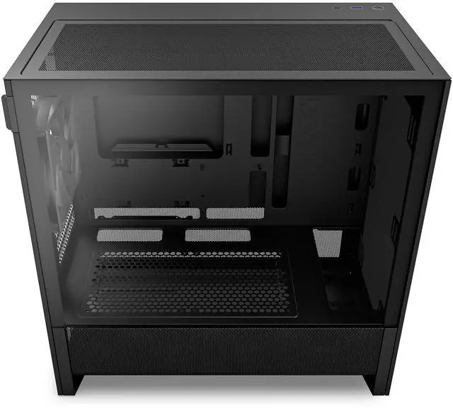 Alt view image 4 of 13 - NZXT CC-H31FB-01 Black tinted tempered glass Micro ATX Cases Case  (Computer Cases - ATX Form)