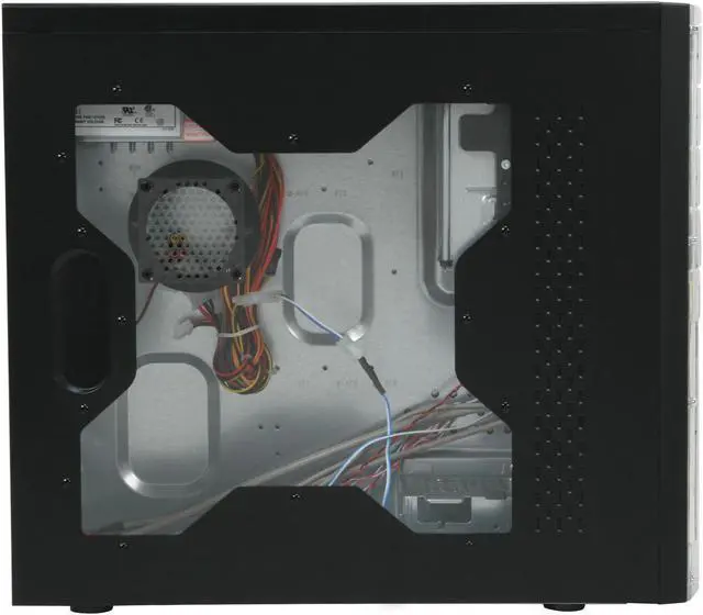 Alt view image 5 of 13 - Rosewill TU-155 Black 0.8mm SGCC Steel ATX Mid Tower Computer Case with 400W(20+4 pin) Power Supply