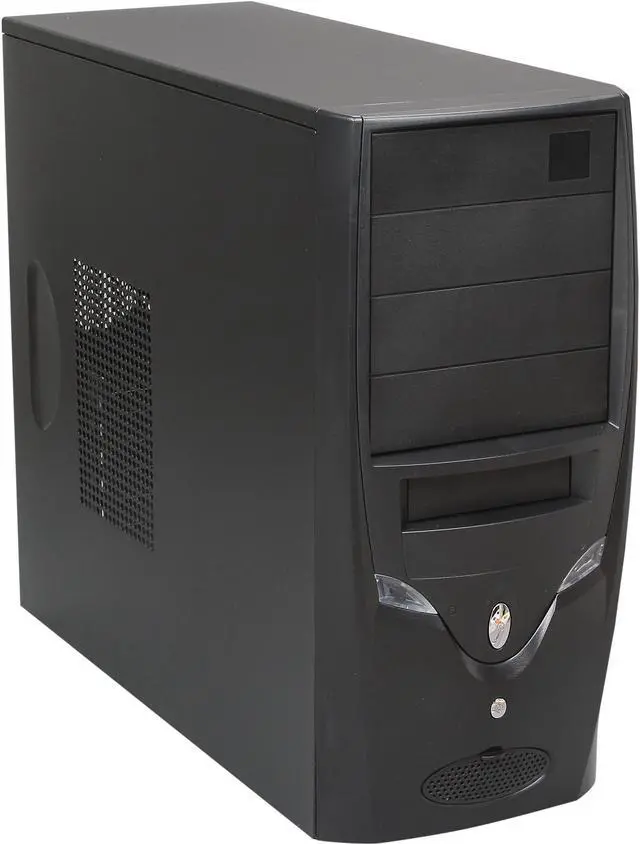 Main image of Rosewill R103A - Black Steel ATX Mid Tower Computer Case - 350W 20 + 4-Pin Connector Power Supply