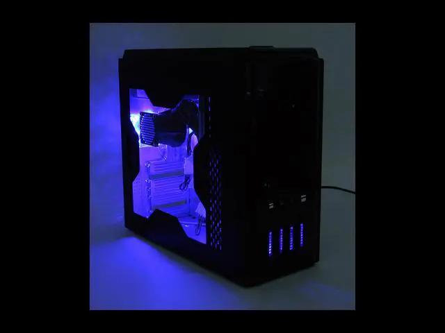 Alt view image 15 of 16 - Rosewill TU-153 Black Steel ATX Black 0.8mm SECC Steel  Mid Tower Computer Case 400W(20+4 pin) Power Supply