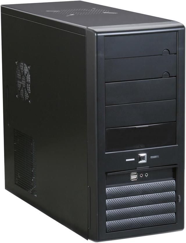 Main image of Rosewill R604TBLK-N 3 x120mm Cooling Fan Pre-Installed on the TOP,Front and Rear ,ATX Mid Tower Computer Case with 450W Power Supply