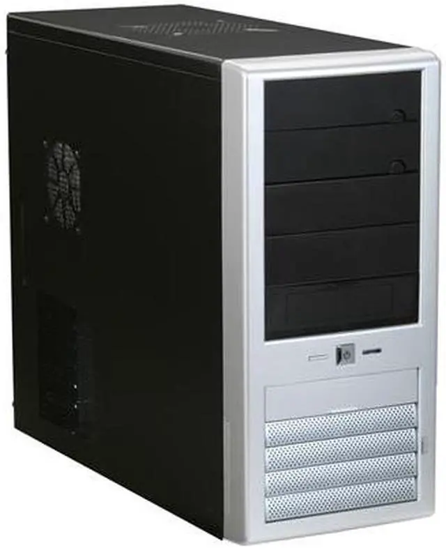 Main image of Rosewill R604TSB-N 3 x120mm Cooling Fan Pre-Installed on the TOP,Front and Rear ,ATX Mid Tower Computer Case with 450W Power Supply