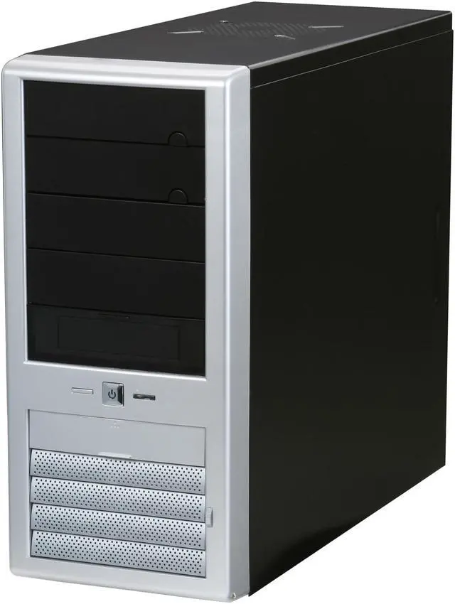 Alt view image 3 of 13 - Rosewill R604TSB-N 3 x120mm Cooling Fan Pre-Installed on the TOP,Front and Rear ,ATX Mid Tower Computer Case with 450W Power Supply