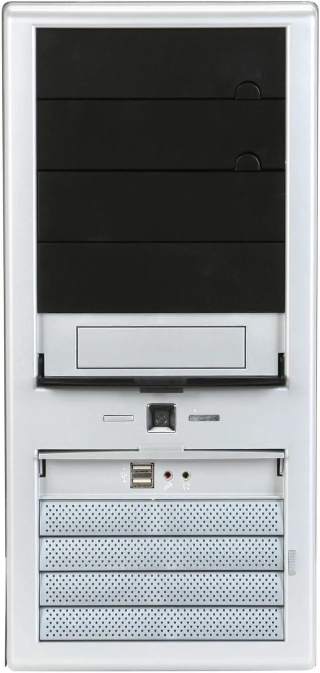 Alt view image 4 of 13 - Rosewill R604TSB-N 3 x120mm Cooling Fan Pre-Installed on the TOP,Front and Rear ,ATX Mid Tower Computer Case with 450W Power Supply