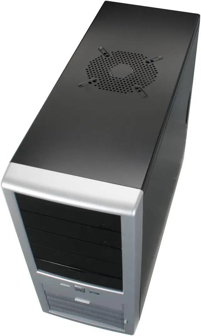 Alt view image 10 of 13 - Rosewill R604TSB-N 3 x120mm Cooling Fan Pre-Installed on the TOP,Front and Rear ,ATX Mid Tower Computer Case with 450W Power Supply