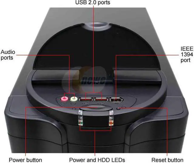 Alt view image 6 of 16 - Rosewill R5604-TBK 0.8mm Japanese Cold Rolled Steel  Screw-less Dual 120mm Fans ATX Mid Tower Computer Case