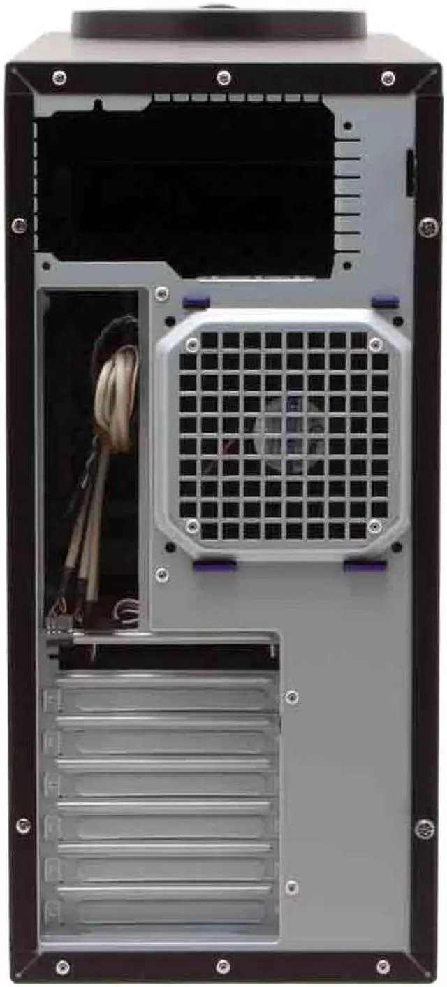 Alt view image 13 of 16 - Rosewill R5604-TBK 0.8mm Japanese Cold Rolled Steel  Screw-less Dual 120mm Fans ATX Mid Tower Computer Case