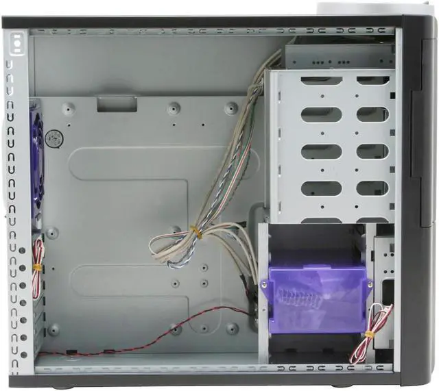 Alt view image 4 of 16 - Rosewill R5604-BK  0.8mm Japanese Cold Rolled Steel Dual 120mm Fans Screw-Less design ATX Mid Tower Computer Case