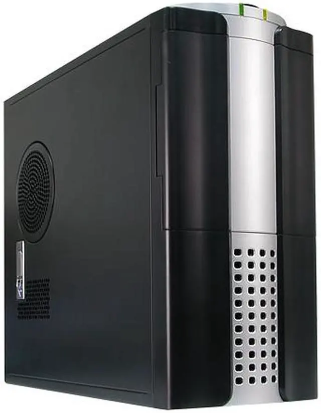 Main image of Rosewill R5604-BK  0.8mm Japanese Cold Rolled Steel Dual 120mm Fans Screw-Less design ATX Mid Tower Computer Case