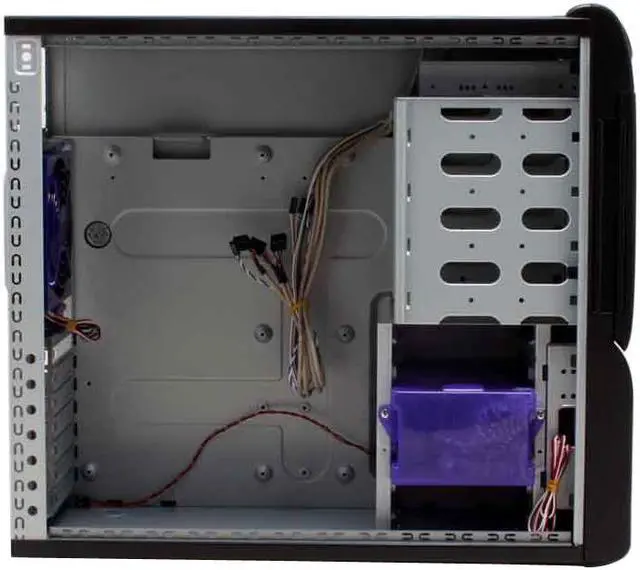 Alt view image 5 of 12 - Rosewill R5601-BK 0.8mm Japanese Cold Rolled Steel  Screw-less Dual 120mm Fans ATX Mid Tower Computer Case