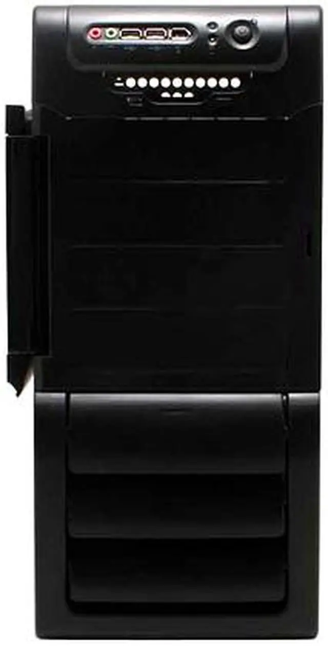 Alt view image 9 of 12 - Rosewill R5601-BK 0.8mm Japanese Cold Rolled Steel  Screw-less Dual 120mm Fans ATX Mid Tower Computer Case