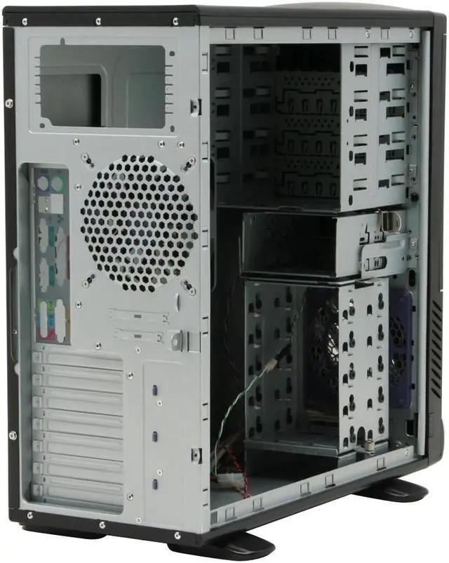 Alt view image 11 of 15 - Rosewill R6AS5-BK 0.8mm SECC 120mm Fan ATX Mid Tower Computer Case