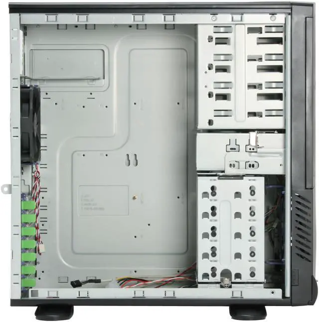 Alt view image 9 of 15 - Rosewill R6AS5-BK 0.8mm SECC 120mm Fan ATX Mid Tower Computer Case