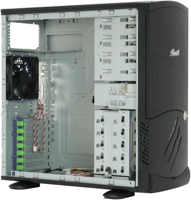 Alt view image 10 of 15 - Rosewill R6AS5-BK 0.8mm SECC 120mm Fan ATX Mid Tower Computer Case