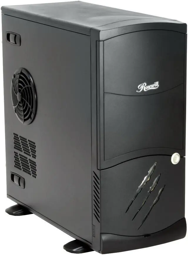 Alt view image 2 of 15 - Rosewill R6AS5-BK 0.8mm SECC 120mm Fan ATX Mid Tower Computer Case