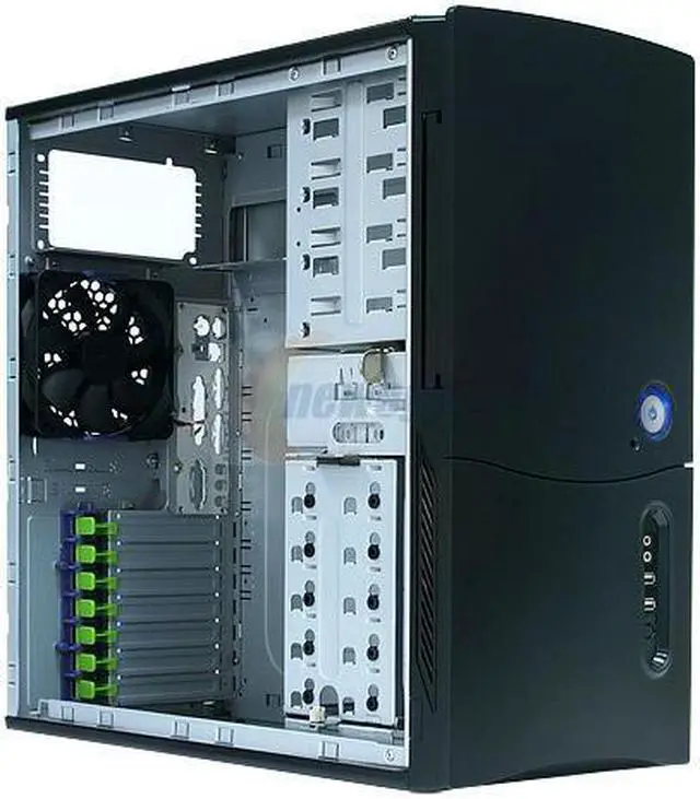 Alt view image 12 of 13 - Rosewill R6A34-BK 0.8mm SECC 120mm Fan ATX Mid Tower Computer Case