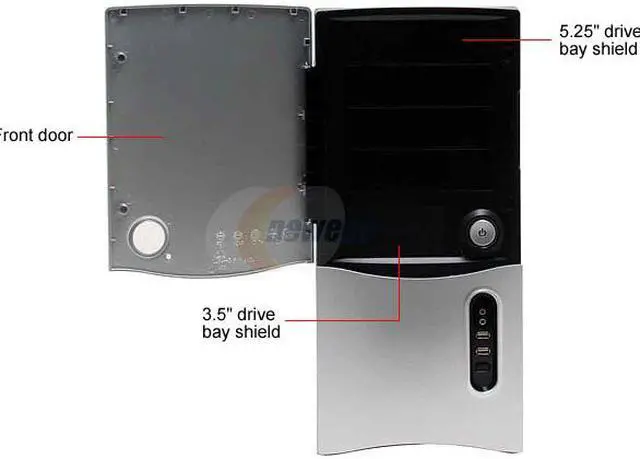 Alt view image 2 of 15 - Rosewill R6A34-SL 0.8mm SECC 120mm Fan ATX Mid Tower Computer Case