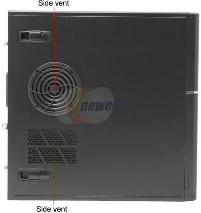 Alt view image 3 of 8 - Rosewill R6AR6-BK 0.8mm SECC 120mm Fan ATX Mid Tower Computer Case