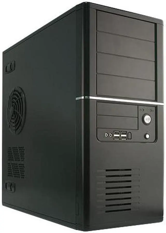 Main image of Rosewill R6AR6-BK 0.8mm SECC 120mm Fan ATX Mid Tower Computer Case