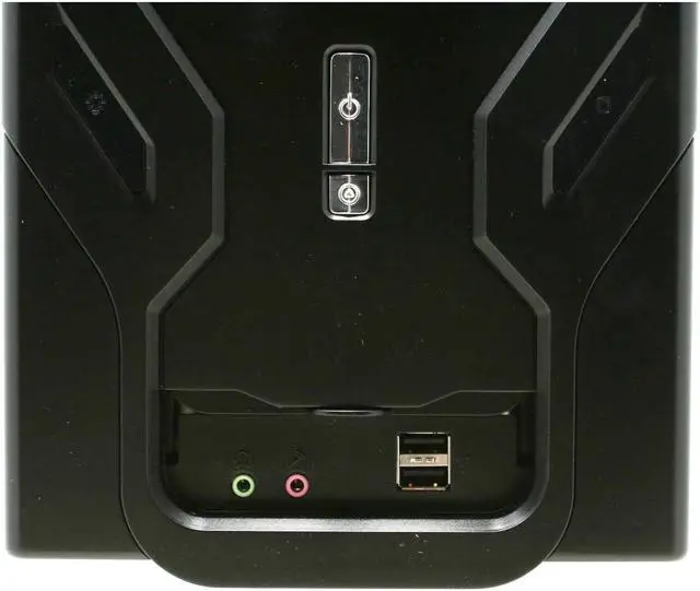 Alt view image 4 of 15 - Rosewill R6422 BK ATX Mid Tower Computer Case+350W Power Supply