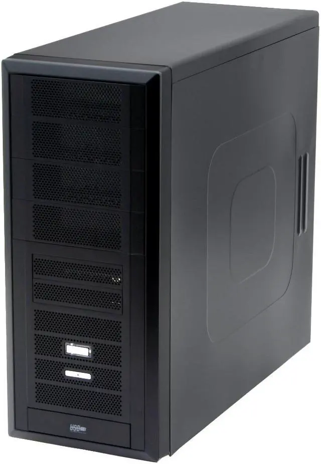 Alt view image 2 of 15 - Rosewill R6426 BK ATX Mid Tower Computer Case+350W Power Supply