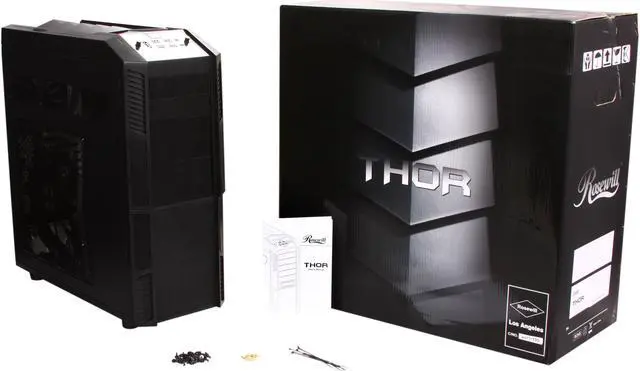 Alt view image 11 of 11 - Rosewill THOR V2 ATX Full Tower Gaming PC Computer Case, Supports: E-ATX & XL-ATX, 4 Dual-Speed Fans, 10 Expansion Slots
