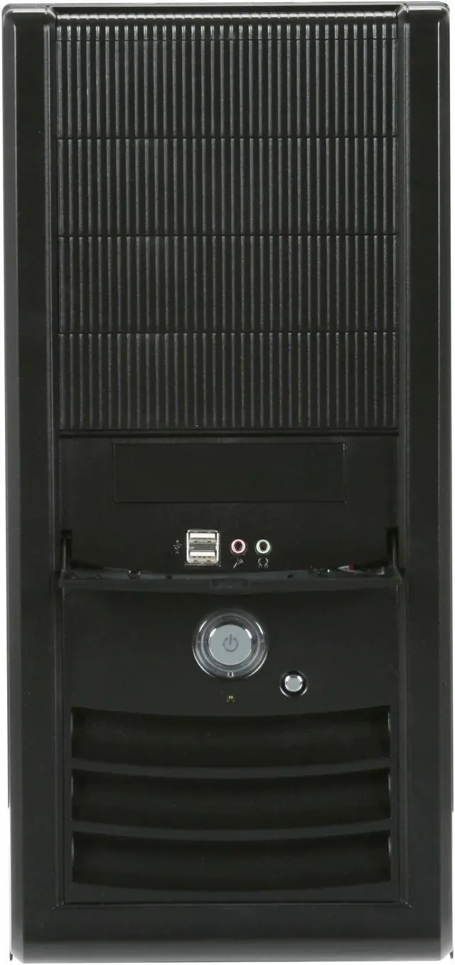 Alt view image 4 of 13 - Rosewill R5717 BK Black 120mm Fan Pre-Installed on the Top and 80mm Slim Fan Cooling HDD,ATX Mid Tower Computer Case with 450W Power Supply