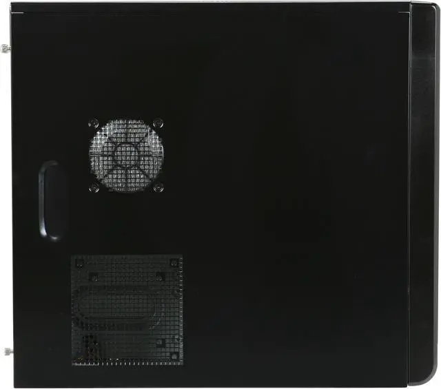 Alt view image 5 of 13 - Rosewill R5717 BK Black 120mm Fan Pre-Installed on the Top and 80mm Slim Fan Cooling HDD,ATX Mid Tower Computer Case with 450W Power Supply