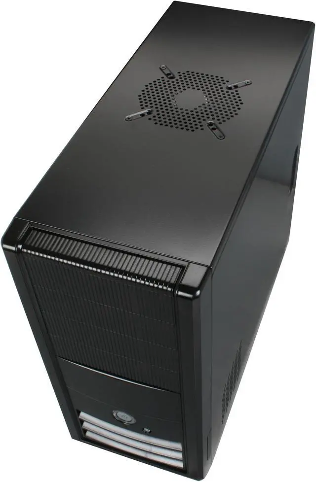 Alt view image 10 of 13 - Rosewill R5717 BK Black 120mm Fan Pre-Installed on the Top and 80mm Slim Fan Cooling HDD,ATX Mid Tower Computer Case with 450W Power Supply