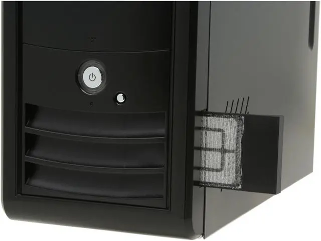 Alt view image 8 of 15 - Rosewill R5717-P BK 120mm Fan ATX Mid Tower Computer Case,with mesh air filters,adjustable vents & Tool-Free kits
